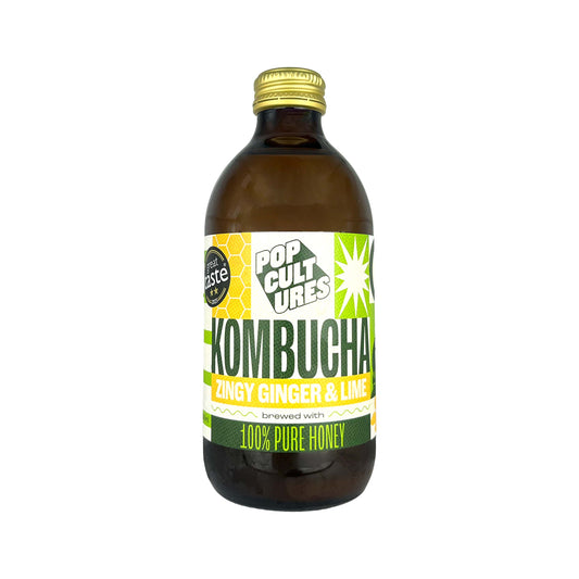 ZINGY GINGER & LIME Jun Kombucha