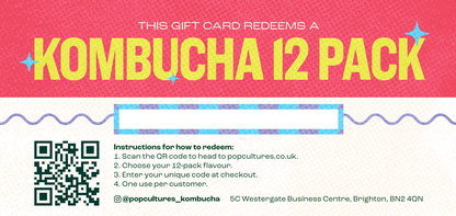 Gift Voucher for a 6 or 12 pack