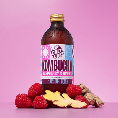 RASPBERRY & GINGER Jun Kombucha
