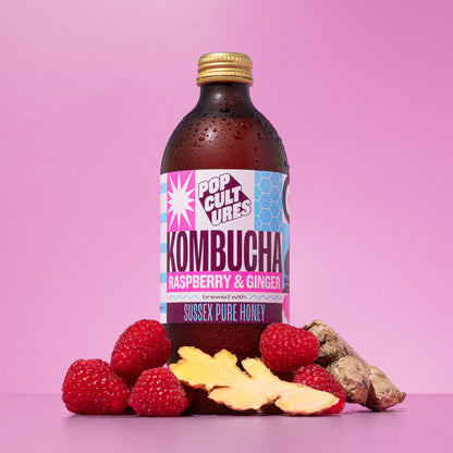 RASPBERRY & GINGER Jun Kombucha